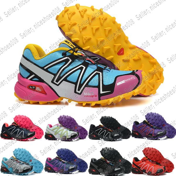 

Salomon Новые приключения Женщины Соломоны Speedcross 3 CS Трейл кроссовки Легкие кроссовк