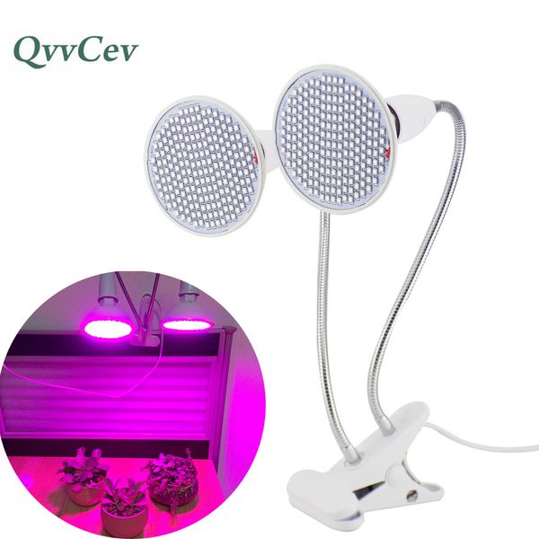 

led plant flower grow light bulb lamp lighting set desk clip holder for plants seeding vegetable indoor greenhouse hydroponics