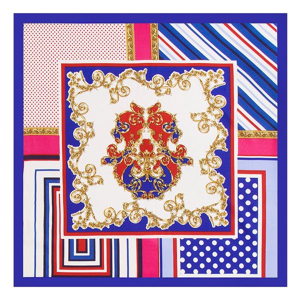 

ionasi twill scarf women geometric stripe dot hijab silk satin shawl scarfs foulard fashion square neck scarves wraps 60*60cm