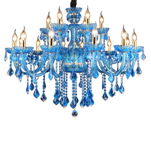 

vintage crystal chandelier cobalt blue light fixture large turkey style luxury wrought iron lustre hanging crystal chandelier lamps