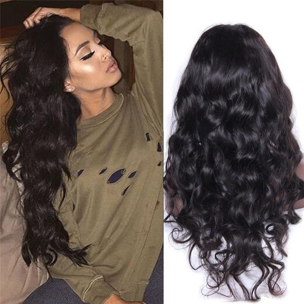 9a Full Lace Wigs For African American Body Wave Lace Front Wigs