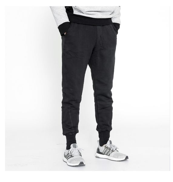 

mens black casual pencil pants spring autumn jogger pants sports teenager all match trousers