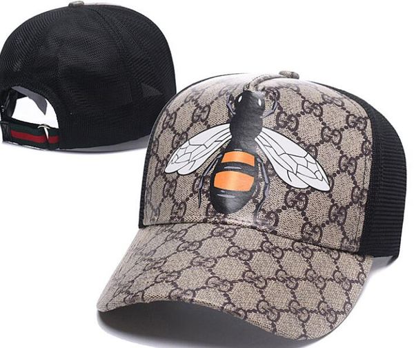 

2018 Змея Cap Тигры Snapback бейсболки досуг шляпы Bee Snapbacks шляпа casquette кости gorras открытый