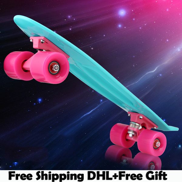 

peny board original skate board 22" skateboard green mini cruiser skateboards skate longboard