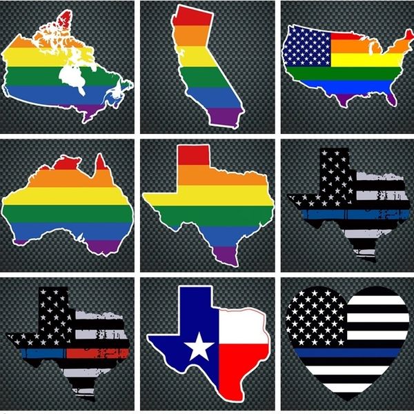 

decorative stickers wolf type/graffiti decal/ car sticker/ blue striped /canada/usa car sticker window stickers i245