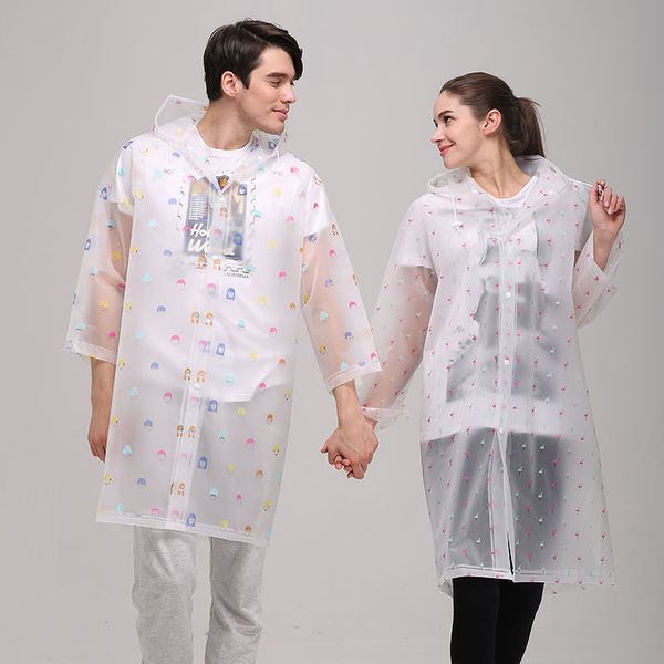 

men women universal raincoat eav waterproof adult poncho travel hiking portable raingear summer rain clothing