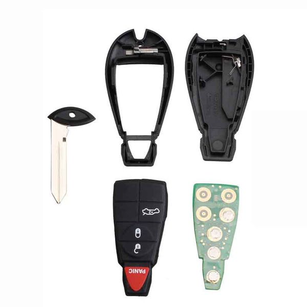 

433mhz replacement keyless entry car key fob remote for dodge challenger charger 300 with 7941chip