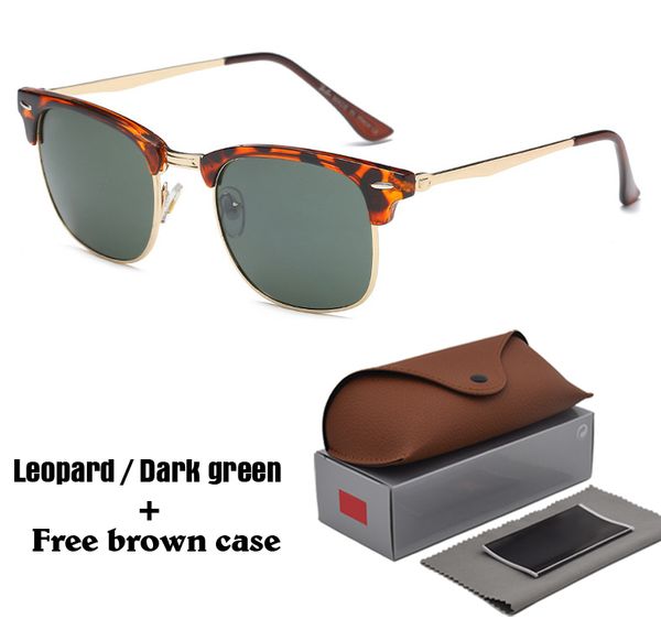 

бренд дизайнер солнцезащитные очки для мужчин, женщин, моды винтаж зеркало солнцезащитные очки uv400 вождения очки с бесплатными коричневыми, White;black