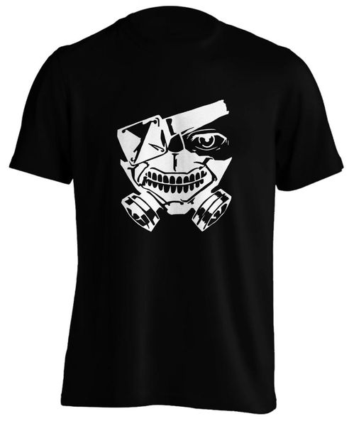 

tokyo ghoul mask kaneki manga anime t shirt tee short sleeve plus size discount new t-shirt, White;black