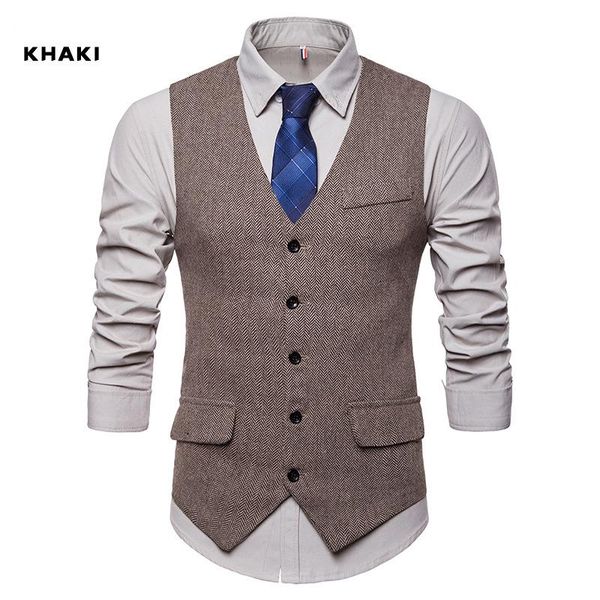 Acheter Gilet De Costume Pour Hommes Ne Pas Inclure La Chemise Cravates Fashion Formelle Noir Gris Blanc De 21,56 € Du Sunshineavenue36518 | DHgate.Com