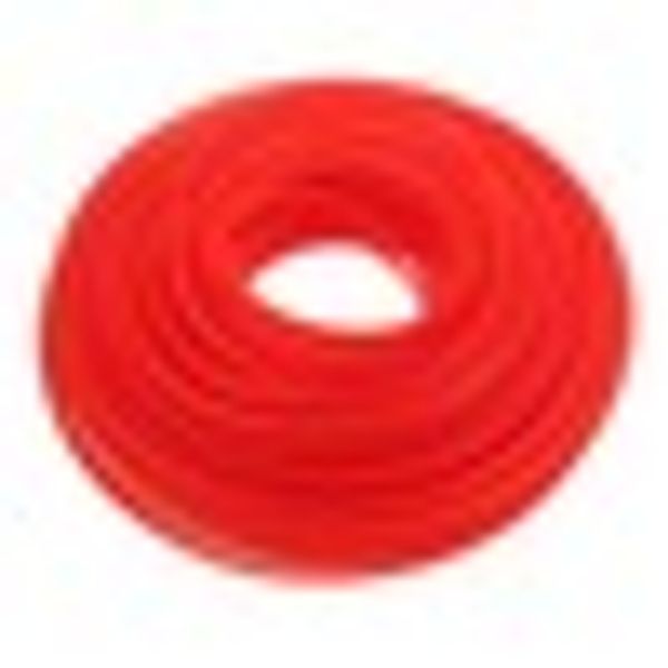 

kiwarm durable 3mm x50m orange nylon cord nylon trimmer line whipper snipper cord wire brush cutter brushcutter, Black;white