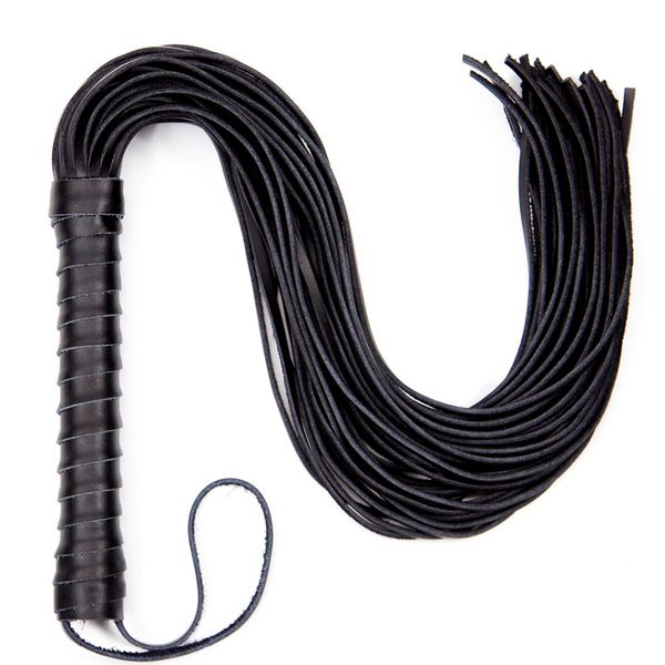 64 centimetri in vera pelle nappa sculacciata frusta fetish schiaffo cinghia battere ciglia flog strumento schiavo adulto SM gioco del sesso giocattolo per coppia uomo donna S1017