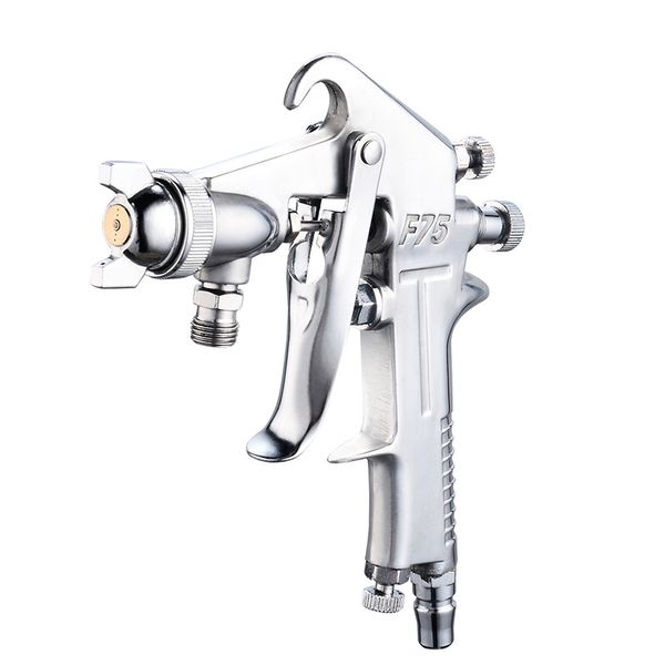 

pneumatic paint spray gun f-75 air spraying tools wind sprayer high atomization furniture woodworking car coating nozzle 1 to 1.8mm