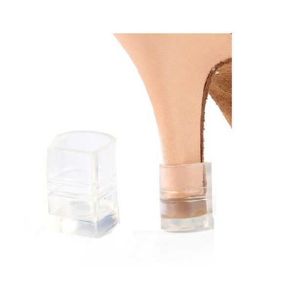 

latin dance shoes high heel protector sers cover gift, White;pink