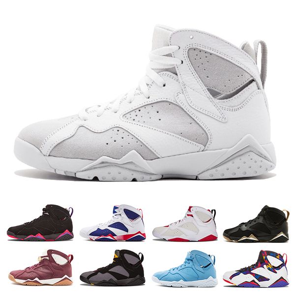 

2018 горячая распродажа мужчины 7 баскетбольные кроссовки мужчины raptor guyz зайцы олимпийские бордо кардинал ящер французский синий цитрус