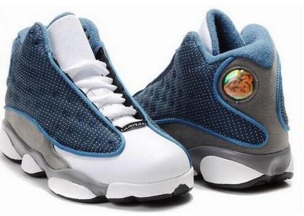 

13 13s дети баскетбольная обувь 3 м GS Hyper Royal Италия синий бордо Кремни Чикаго разводя