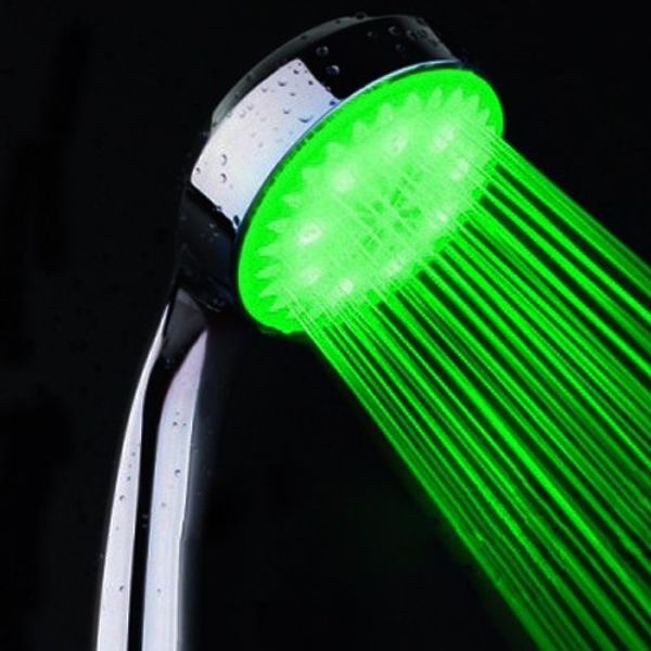 

promotion faucetland 004002579 chrome led handheld shower head