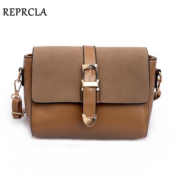 

reprcla new designer shoulder bag matte leather women messenger bags crossbody fashion female hand bag purse