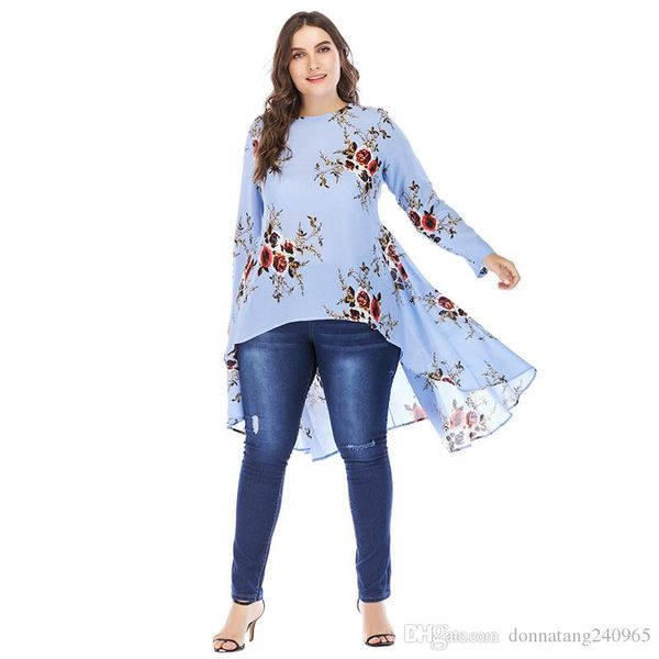 blusas con volantes 2018