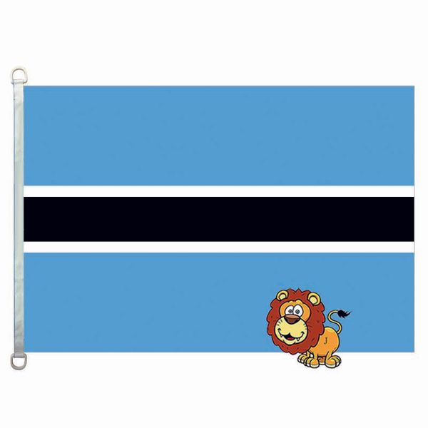 

botswana country flags flag,90*150cm ,100% polyester, banner,digital printing