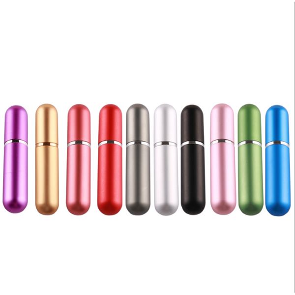 

5ml Refillable Portable Mini Perfume Bottle &Traveler Aluminum Spray Atomizer Empty Parfum Bottle