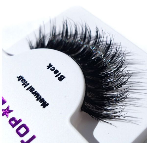 

10pair lashes false eyelashes natural makeup 3d lashes eyelash extension make up real siberian mink strip eyelashes