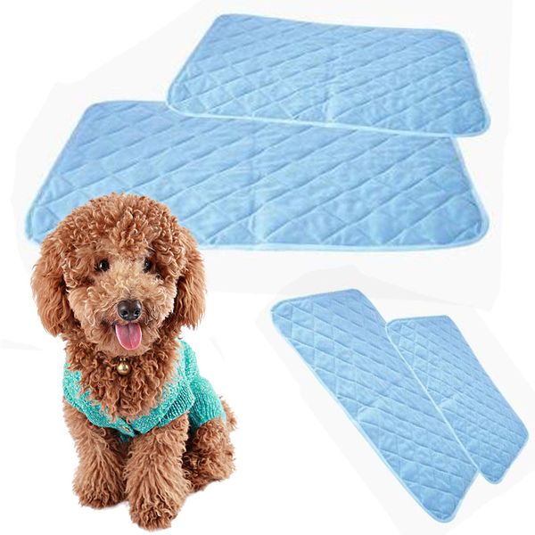 Acheter Tapis De Chien Voiture Tapis De Glace Cool Matelas En Peluche Grand Petit Chien Coussins De Chat été Garder Cool Lit Pad Pour Chien Chien Chat