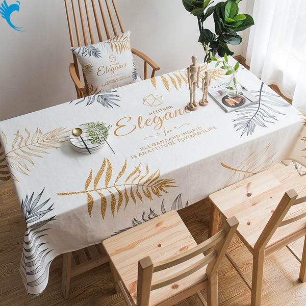Small Refreshing Ins Nordic Minimalist Table Cloth Cloth Table Cloth Linen Tea Tablecloth Rectangular Living Room Restaurant Cover Table Liners