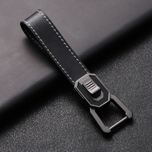 New  Zobo High Grade Leather Rope KeyChain 2018 Women Men Keychains Classic Car Key Holder Ultra Soft Best Gift Quality