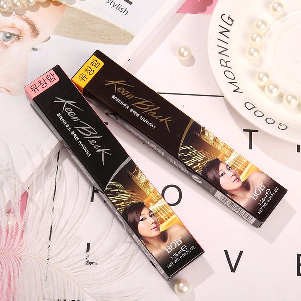 

makeup dazzle black clear eyeliner pen beginner waterproof sweat proof liquid eyeliner no blooming liner combination