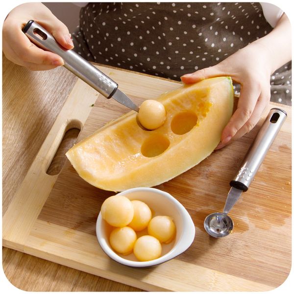 

stainless steel watermelon baller spoon,fruit scoops fruit platter watermelon spoon