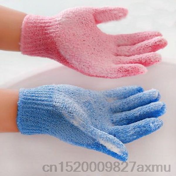 

1000pcs shower bath gloves exfoliating wash skin spa massage body scrubber cleaner