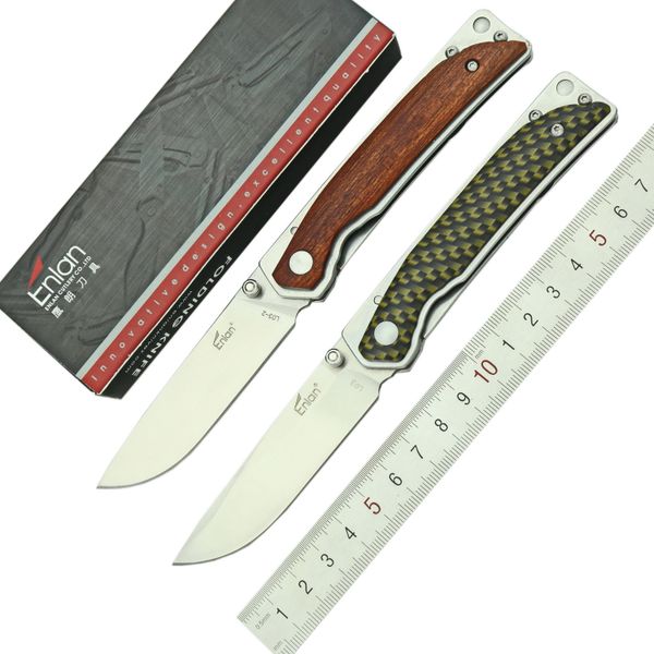 Marca Plaid Coltello tascabile pieghevole lama 8Cr13Mov Lama Coltello manico a pera affilato sport all'aria aperta escursionismo campeggio caccia coltelli da combattimento tattici