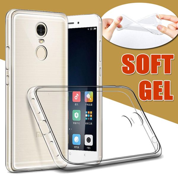 

Ультра тонкий тонкий прозрачный мягкий чехол ТПУ силиконовый кристалл прозрачны