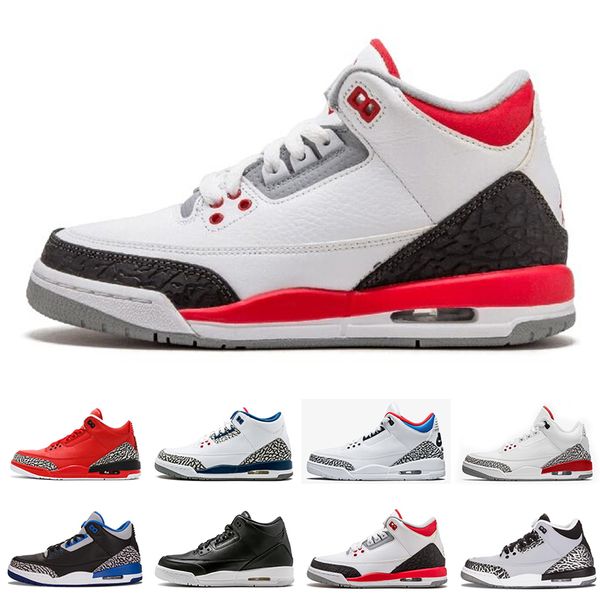 

Top Quality Wholesale III Basketball Shoes hurricane white red Black White Cement wolf grey sport blue infrared 2018 sneakers mens trainers