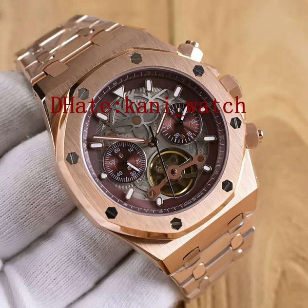 

Горячие бренды личности мода спортивный бутик Royal Oak 316 из нержавеющей стали с автоподзаводом мужские часы 45 мм минеральное закаленное стекло