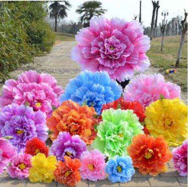 

Peony flower prop large theatrical how u eful tool creative chine e tyle peony flower performance prop party decoration cca9839 30pc