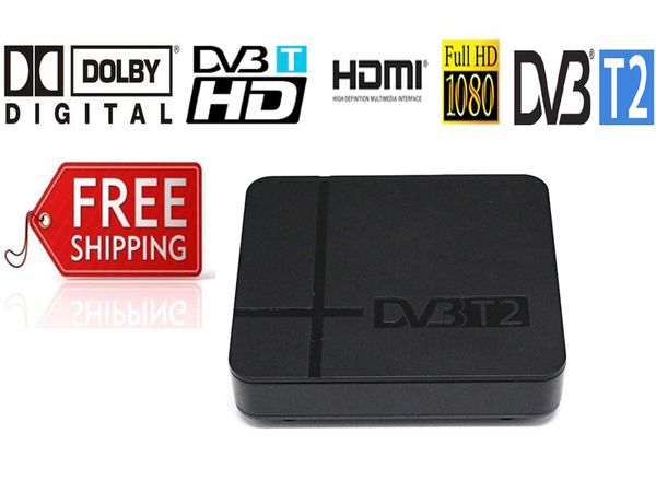 

2018 newest DVB-T2 terrestrial digital TV signal receiver full compatible with DVB-T/H.264 supports dolby ac3 dvb t2 timer PVR