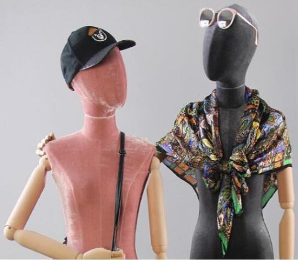 

mannequin bust female model upper body wooden hands clothing window display artistic upmarket women sturdy and durable, White