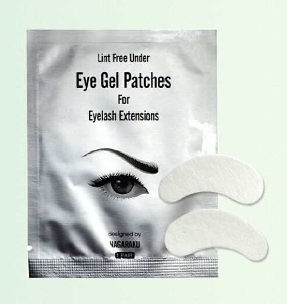 

nagaraku 100pairs/set patches eyelash under eye pads lash eyelash extension paper patches eye tips sticker make up tools ing