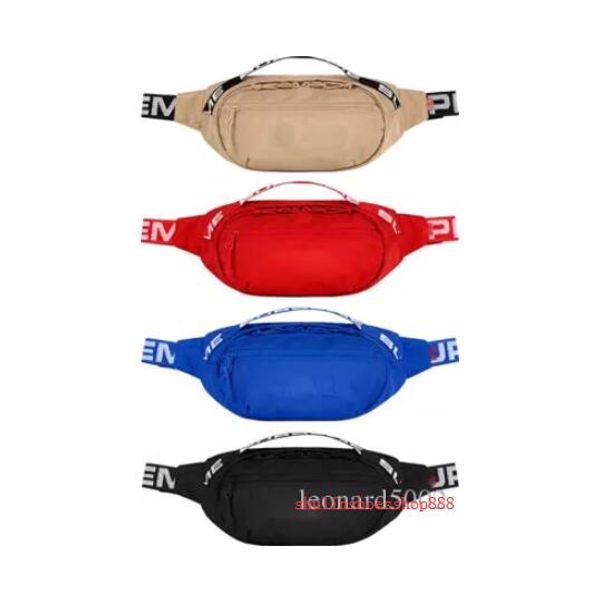

18ss waist bag 3m 44th sup fanny pack fashion waist men canvas hip-hop belt bag men messenger bags 17aw small shoulder bag 3m new