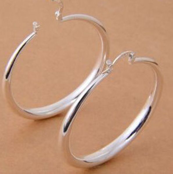 

fashion jewelry new 925 sterling silver hoop earrings, Golden;silver