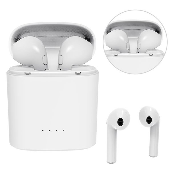

i7s tws bluetooth earphones wireless headset stereo headphones sport earbud mini earphone with mic for all smartphone