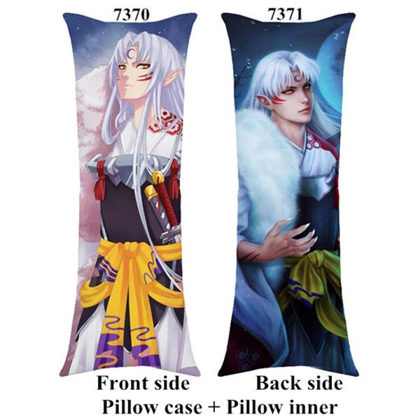 New Cartoon Inuyasha Naruto Long Body Pillow Anime Black Butler