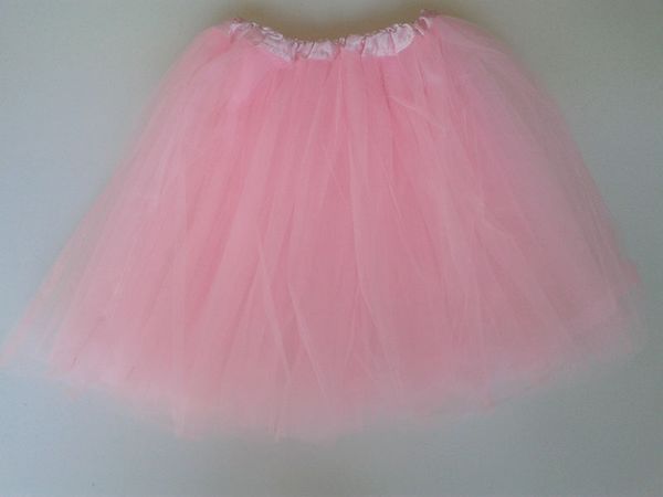 

plus size long tutu skirt teen dance party ballet skirt to women ing, Black