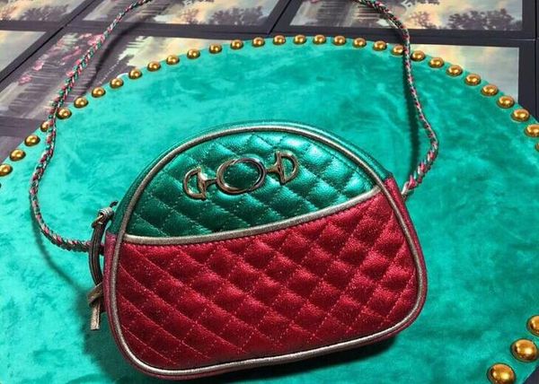 

dhl 5a 534951 18cm laminated leather mini shoulder bag,interlocking horsebit,come with dust bag+box+serial number