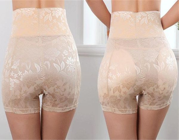 2 pz/lotto Falso Culo Mutandine Per La Femmina Fanno Sexy Fianchi Del Corpo E Culo Sollevare Boyshort Imbottito Con Tamponi di Cotone Mutandine Rimovibili