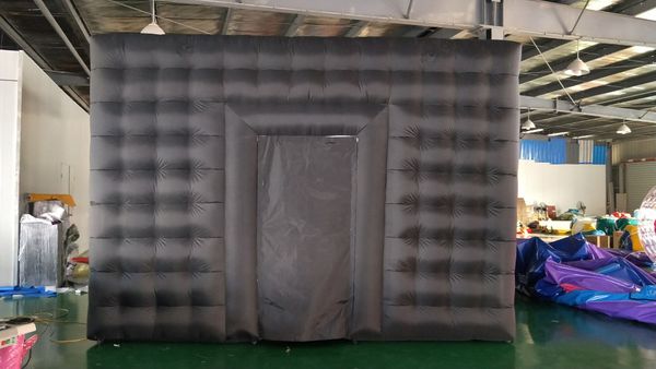 

2018 outdoor or indoor fordable tent type black inflatable tent