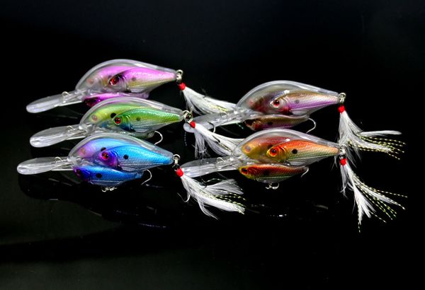 

cb029 100pcs 9cm 17g fishing lure crankbait group fish fishing wobblers long scasting deep dive isca artificial hard bait bass peche