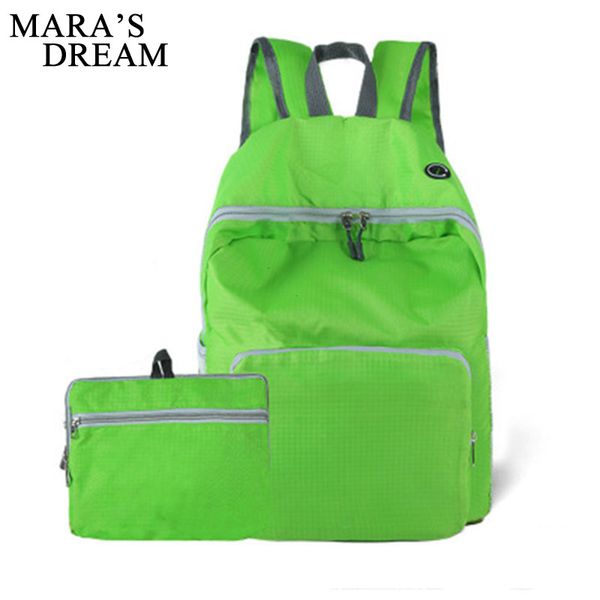 

mara's dream lightweight foldable waterproof nylon women men skin pack backpack travel bag rucksack shoulder straps bag